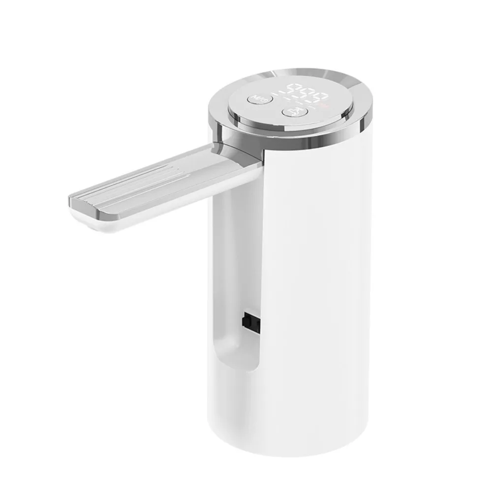 Foldable Electric Gallon Bottle Water Dispenser Quantitative Rechargeable Water Dispenser Pump Low Noise Long Battery Life