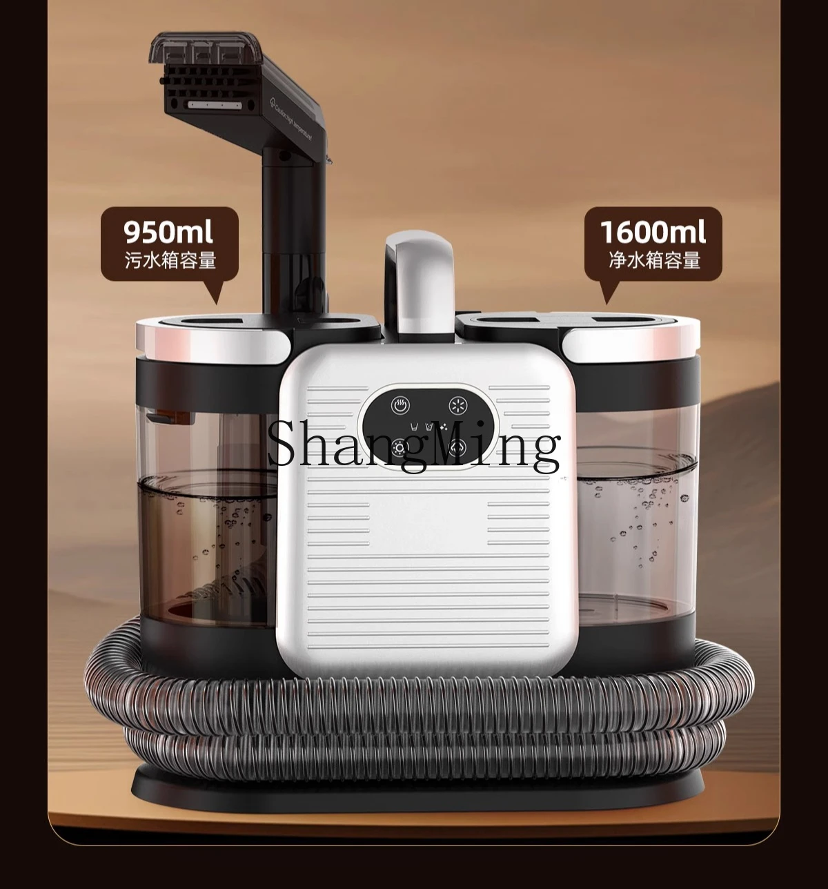 ZYY высокотемпературная паровая ткань, машина для чистки ковров, диванов, бытовая многофункциональная всасывающая щетка, универсальная машина