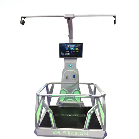 Shopping Mall New Amusement VR Treadmill VR Walk Virtual Reality Game Machine 9D VR Cinema Chair