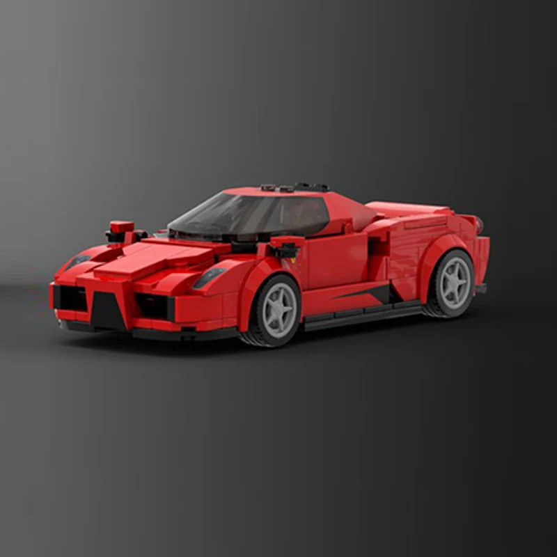 Speed Champion  Model MOC Building Bricks Enzo Top Tier Sports Car Modular Technology Gifts Holiday Assemble Children Toys Suit