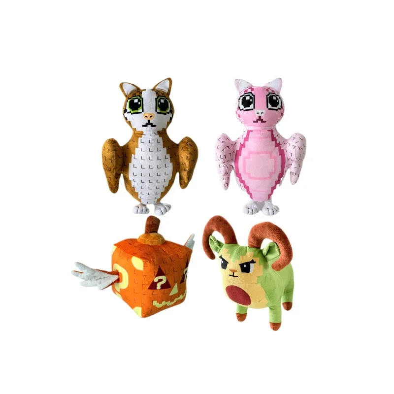 뉴 스틸 어 브레인롯 샘미 잔델 플러시 인기 게임 주변기기 플러시 귀여운 만화 캐릭터 9 하우스 봉제 인형 장난감 게이머 팬 선물