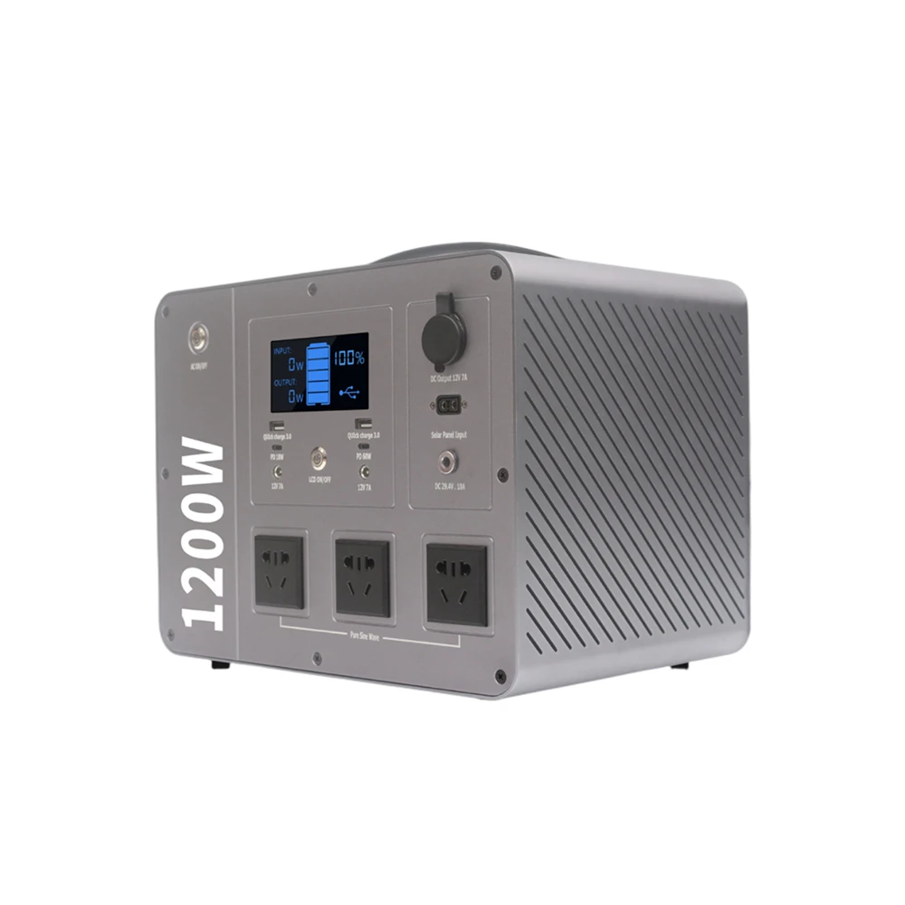 Portable Power Stations 600W 1200W 2000W Multi-Function Energy Storage Outdoor Emergency Power Supply