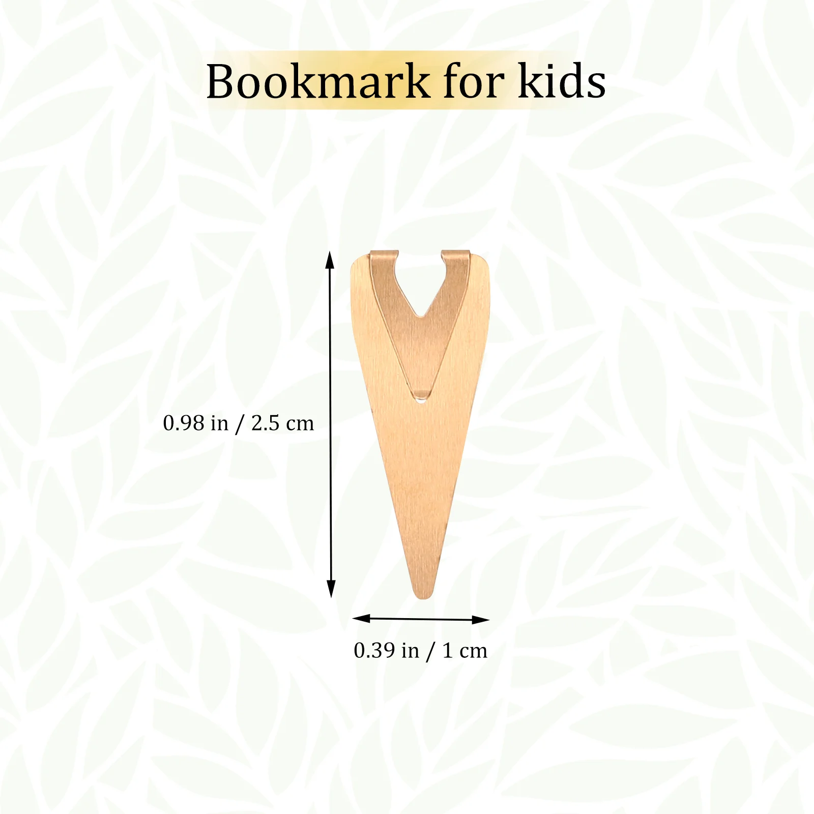 12 Pcs Metal Bookmark for Kids Bookmarks Gift Marker Women Brass Paper Clip