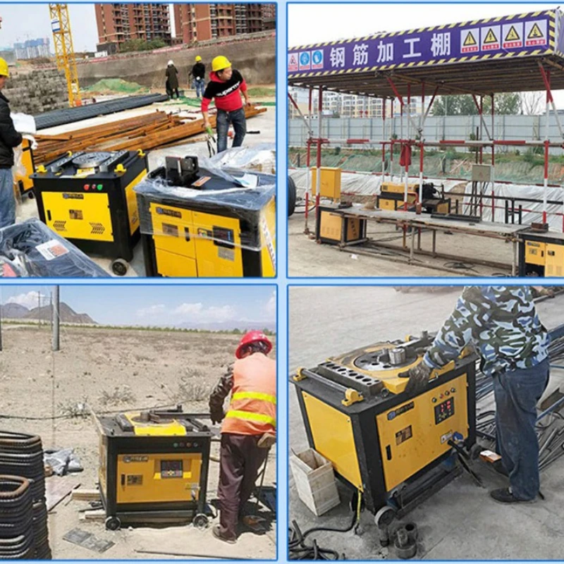 

LWGW-40A CNC Model 28mm Rebar Bending Machine Widely Using Wire Cutting Straightening Machine Mandrel Tube Processing Bender