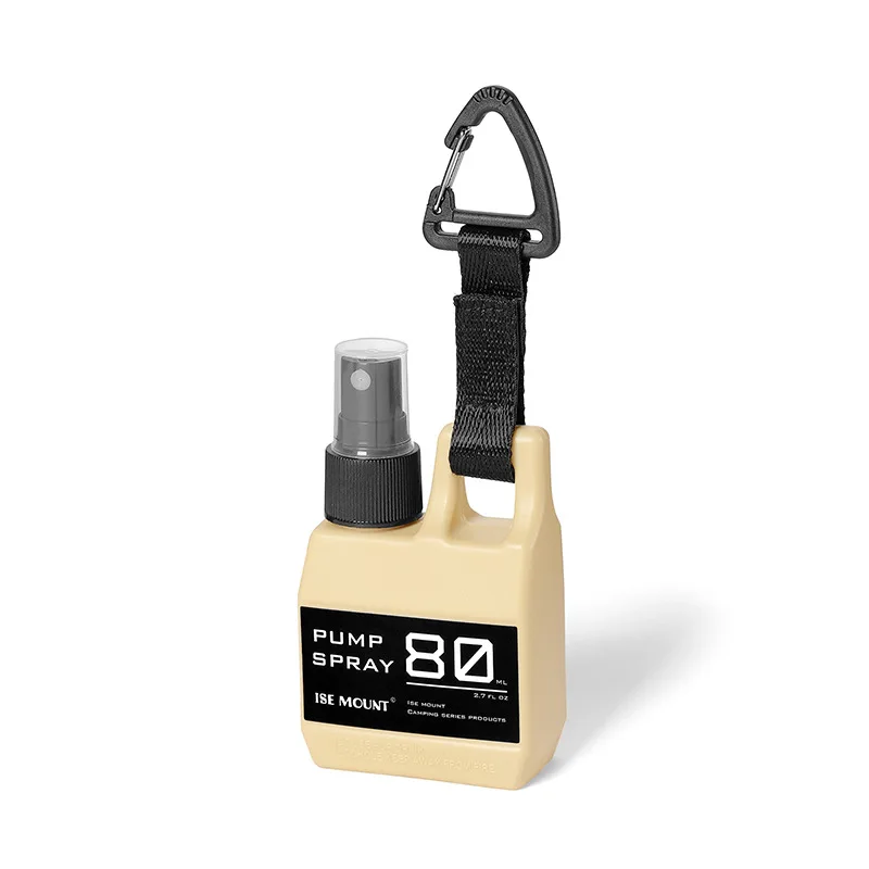 80ML household button type alcohol spray bottle  Press type disinfectant dispensing bottle  Portable plastic kettle for travel