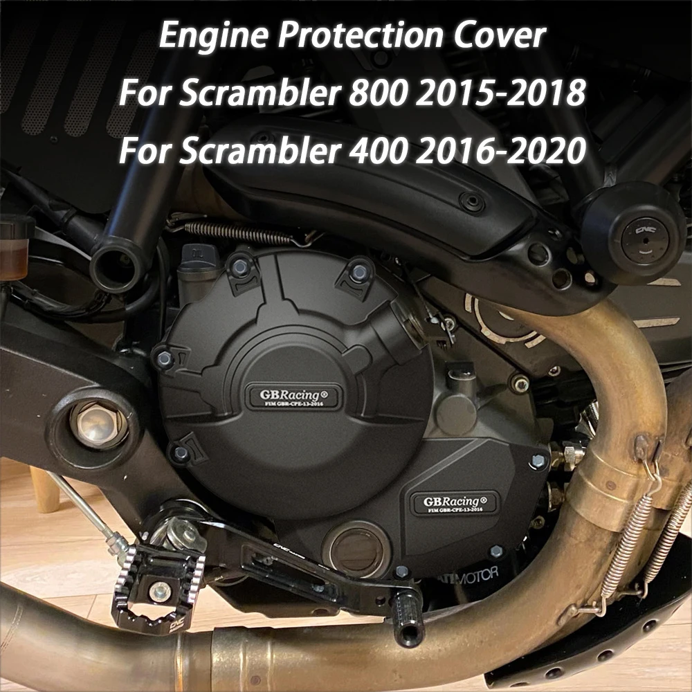 

Motorcycles Engine Cover Protection Secondary Enginecover For Ducati Scrambler 800 2015-2018 / Scrambler 400 2016-2020