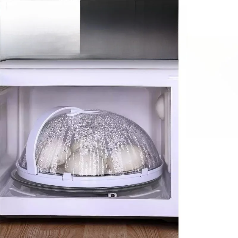 Tampa para Micro-ondas de Grau Alimentício, Resistente ao Calor e a Respingos, Utensílio de Cozinha Especializado para Micro-...