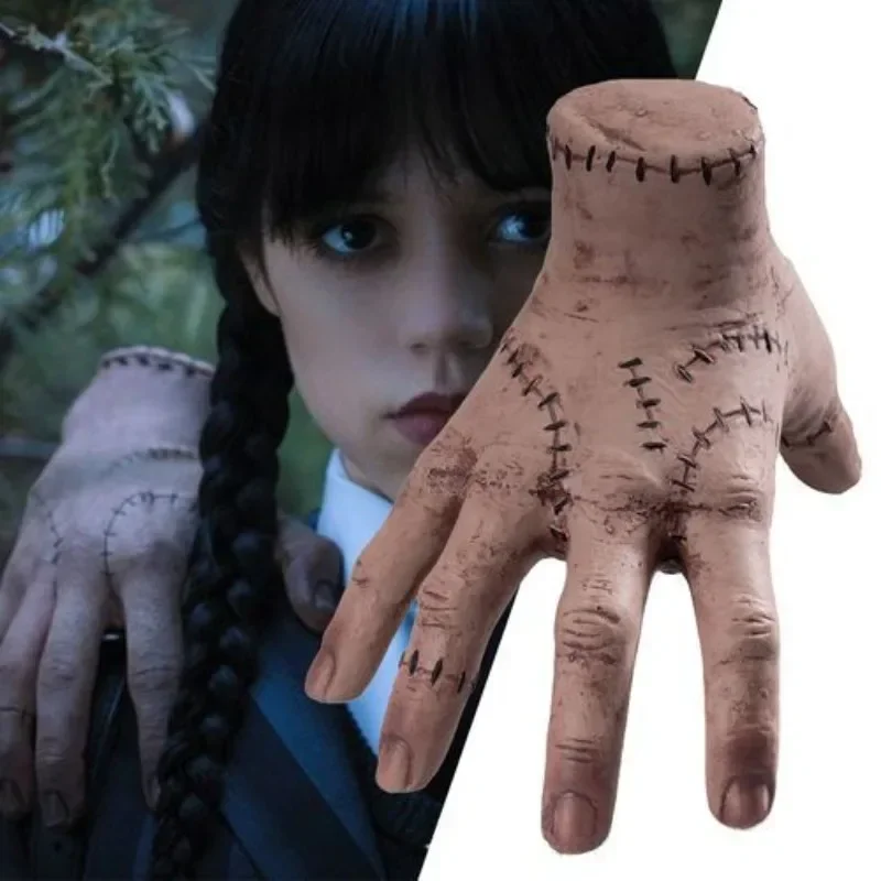 

Wednesday Thing Hand From Addams Hand Halloween Party Prop Halloween Cosplay Figurine Terror Scene Layout Home Home Decoration