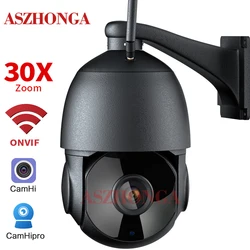 5MP 3MP Wireless WIFI Security IP Camera 1080P HD 30X Zoom PTZ Outdoor Home Surveillance Dome Cam CCTV 80M IR Night Vision CamHi