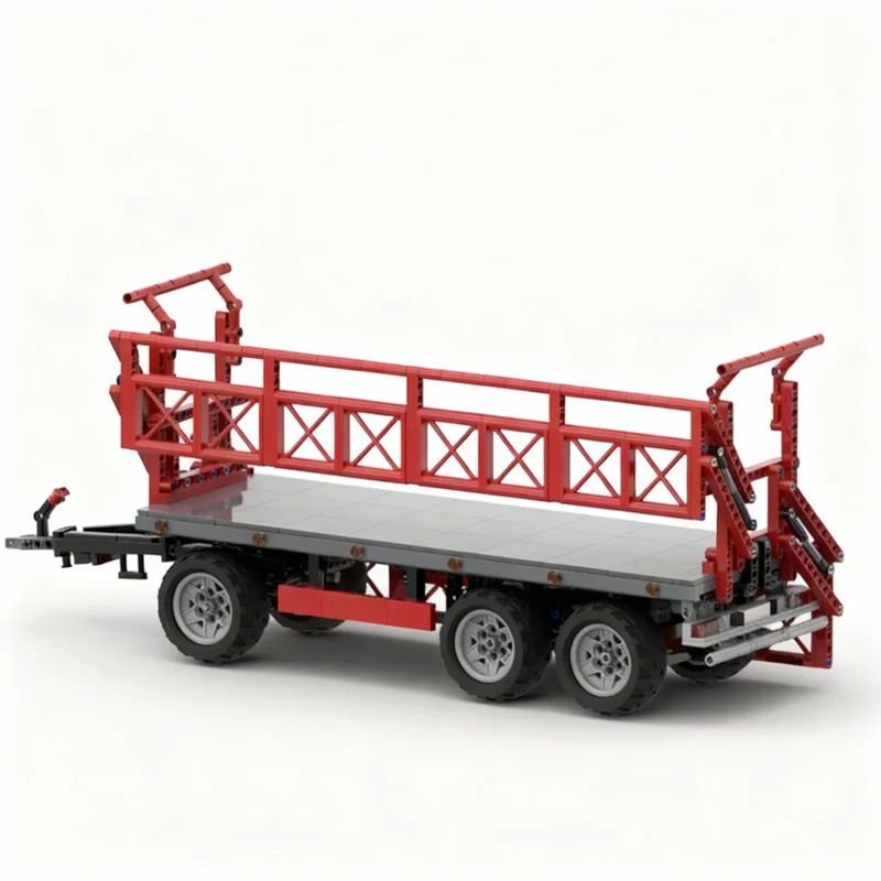 

1026PCS MOC Technology Bale Trailer Claas Xerion Model DIY Creative Assembly Building Blocks Display Birthday Gift Building Set