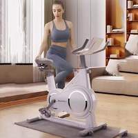 Spinning Bike Fitness Sports Exercise Magnetic Bike Home Gym Indoor-Cycling Mute Dynamic Bicycle Cycling Equipment 120kg Load