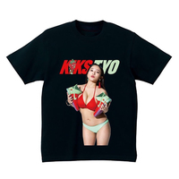 2025 summer new kikstyo Amagi じゅん# Amagi Jun Japanese Streetwear Drop Shoulder Short Sleeve T-shirt Loose