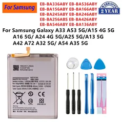 EB-BA336ABY EB-BA166ABY EB-BA546ABY Battery For Samsung Galaxy A33 A53 A25 A13 5G /A15 A16 A24 4G 5G / A42 A72 A32 A54 A35 5G
