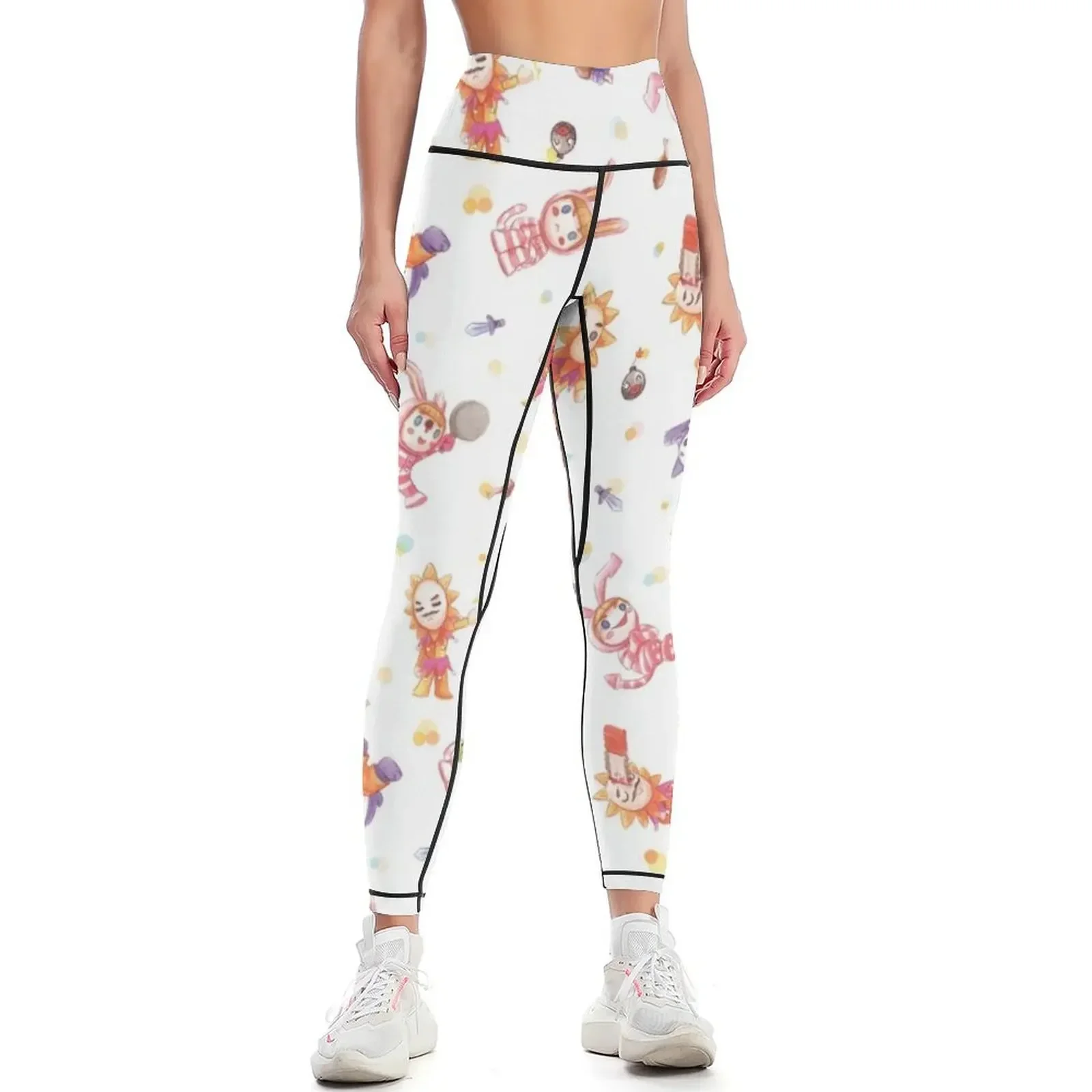 Popee the Performer, Leggings con estampado de acuarela, ropa deportiva para gimnasio, pantalones deportivos para mujer, pantalones ajustados para mujer, Leggings para mujer