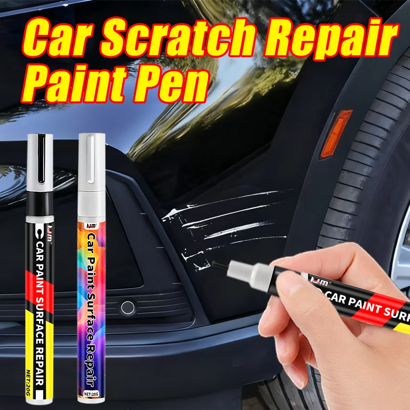 KJM nouveau stylo de peinture pour réparation des rayures de voiture 20g-options noir et blanc, retouche efficace de Surface de voiture, Kit de réparation de bricolage, correspondance parfaite