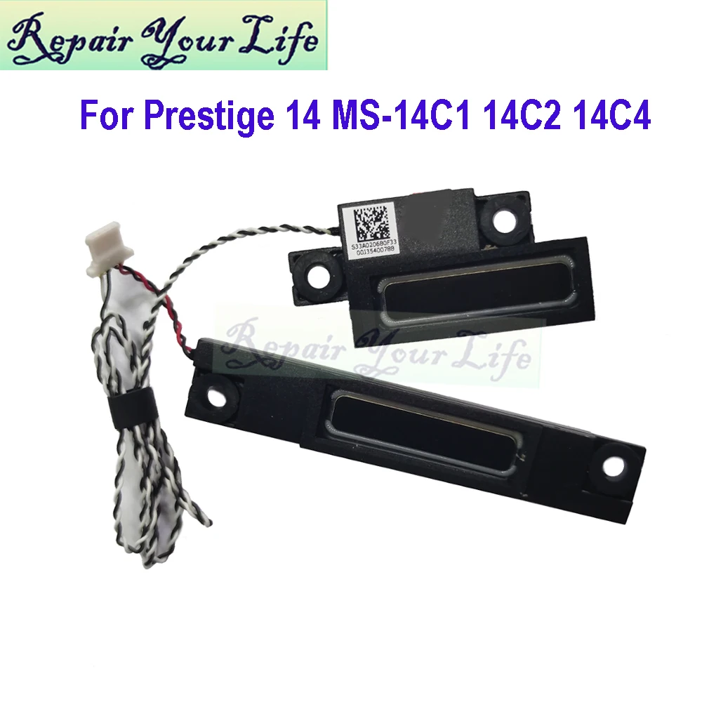 Laptop Sound Fix Speaker For MSI Prestige 14 MS-14C1 MS-14C2 14C4 14C5 S33-A020680-F33 Built-in Loudspeaker Audio Inner Speakers
