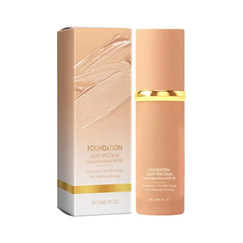 4 in 1 Foundation Liquid, Makeup Forever Foundation Hydrating Medium Full Coverage Concealer with SPF 50 Makeup Waterproof