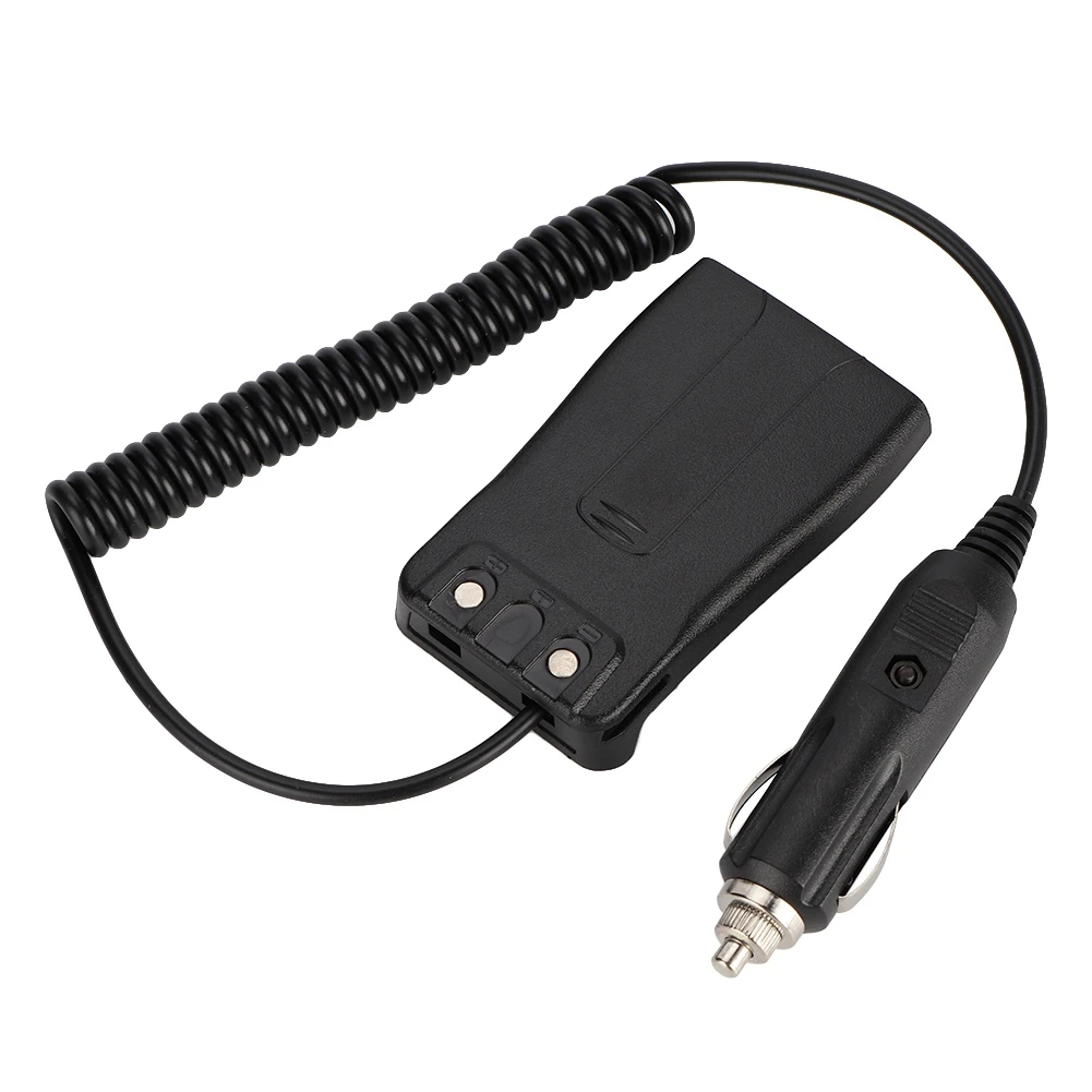 

12V Car Radio Battery Eliminator with Charger Adapter for Baofeng BF-666S/777s/888s Stable for Car Vehicle Outdoor Communication
