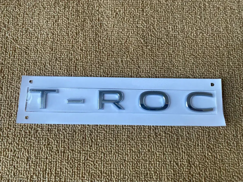 Apply to T-ROC TROC Rear tail marker Boot lettering T-ROC bid Displacement scale