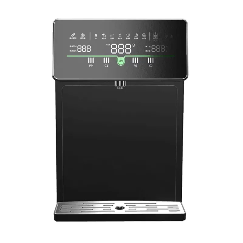 Countertop Integrated RO Heater, Portable Drinking Dispenser, Efficient Purification for Matcha & Outdoor Use
