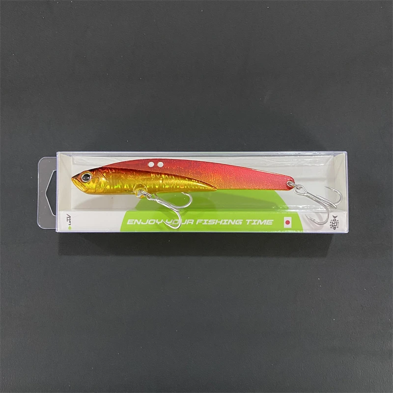 

9172 LURETV VIB pencil lure, sea bass, green fish, full swimming layer bait, long throw submerged bait