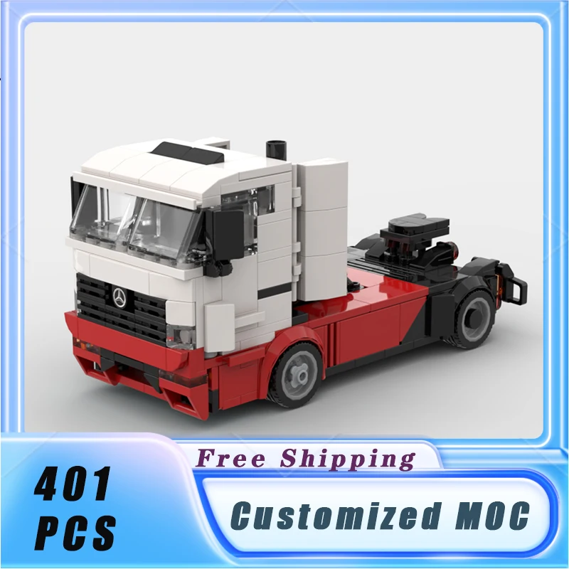 

Classical Speed Vehicle MOC 8-width Racing Truck Building Blocks Model Bricks Sets Assemble Children's Toys Gifts