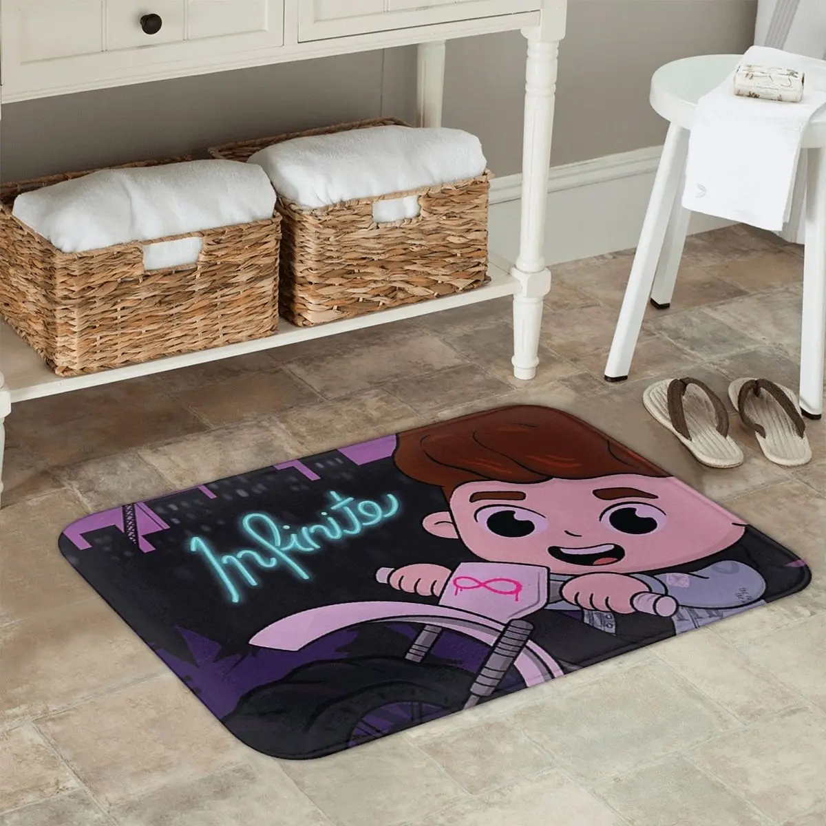 

Caylus противоскользящий коврик для двери, напольный коврик, ковер для кухни, входа, дома, ванной комнаты, гостиной, коврики для ног