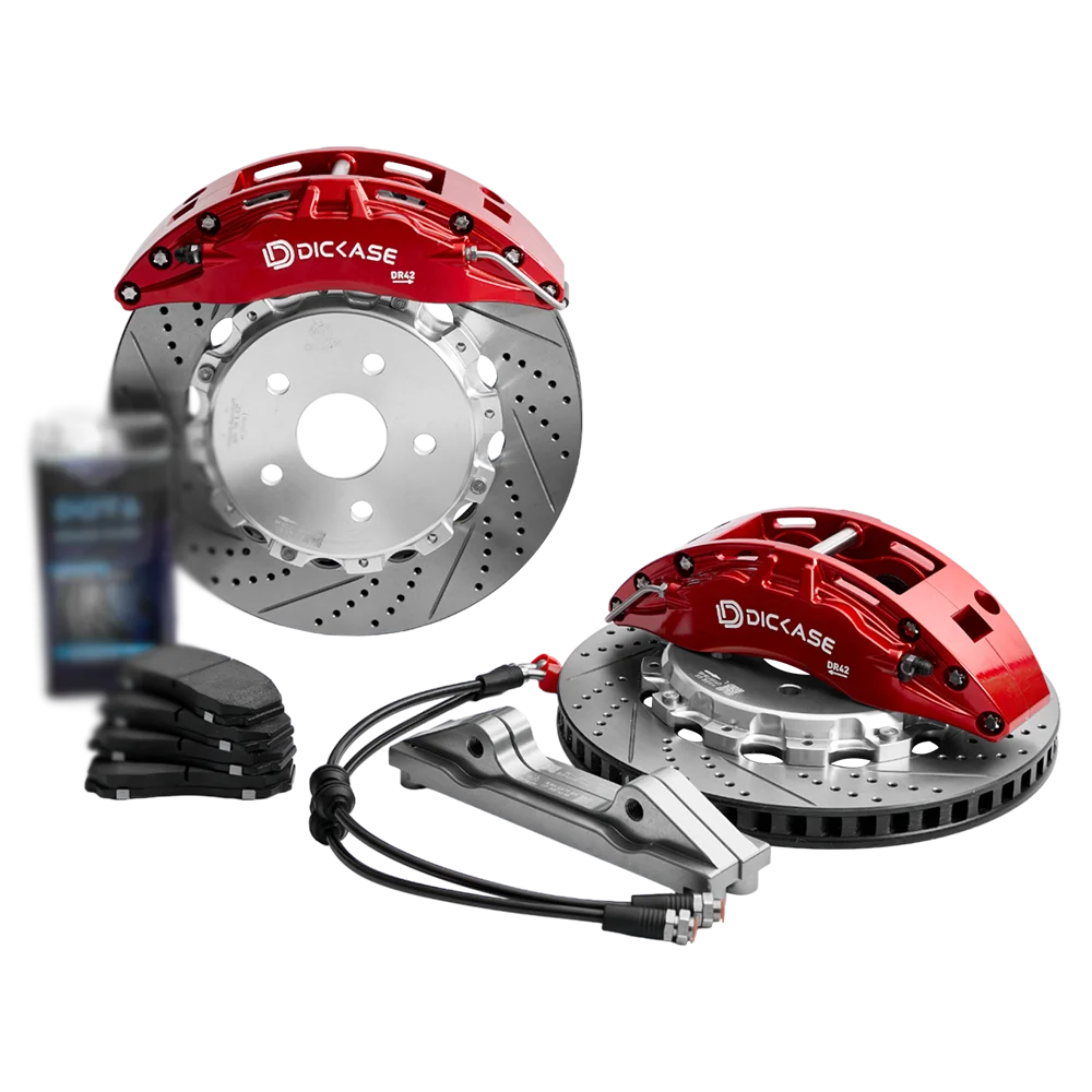 

Rear brake system with big brakes 4-piston calipers, 330 mm discs and pads for BMW 7 Series F02 2009-2015