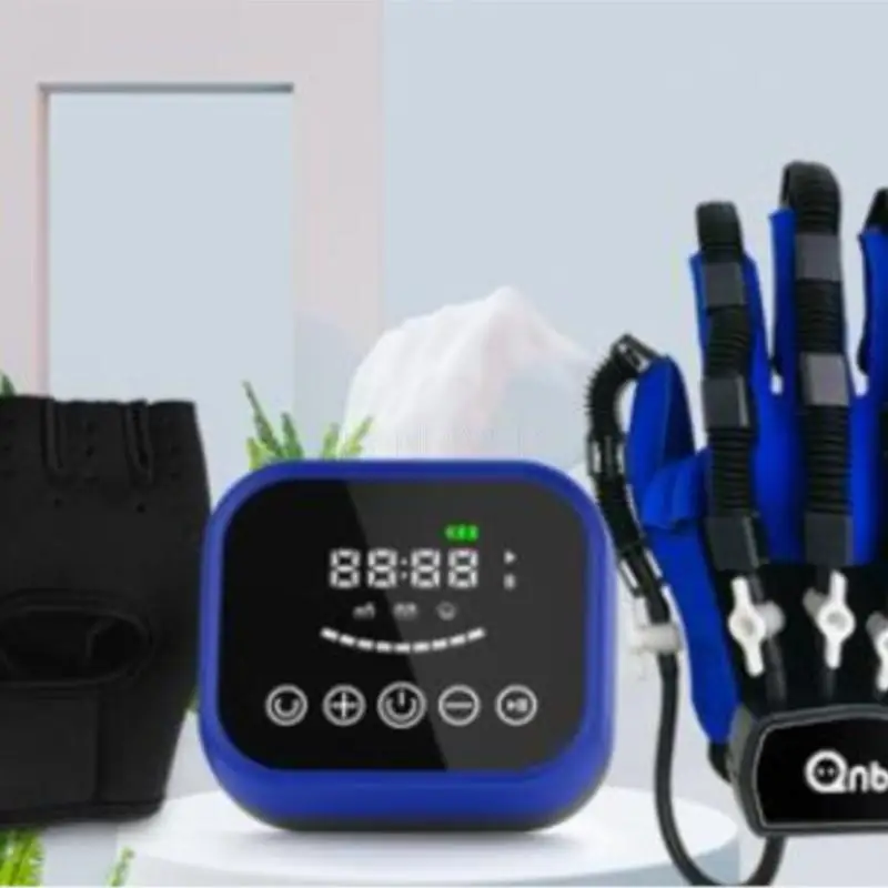 New Upgraded Rehabilitation Robot Glove Hand Rehabilitation Device for Stroke Hemiplegia Hand Function Recovery Finger Trainer