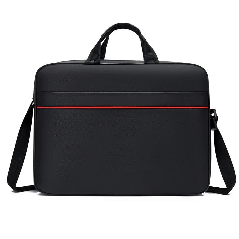 

2021 new laptop bag portable shoulder bag simple business men's computer bag printed gift