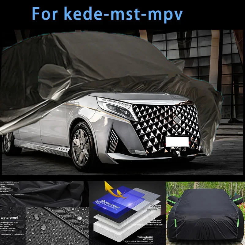 

For kede-mst-mpv Outdoor Protection Full Car Covers Snow Cover Sunshade Waterproof Dustproof Exterior Car accessories