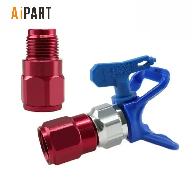 

Адаптер для безвоздушного распыления aipart, удлинительный запорный клапан для безвоздушного распыления краски высокого давления, пистолет