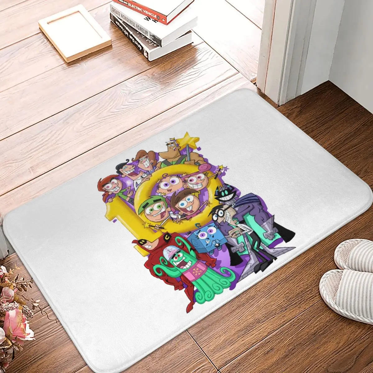 Fairly Oddparents Cosmo Doormat Kitchen Entrance Home Floor Mat Anti-slip Carpet Rug for Bathroom Footpad Mats