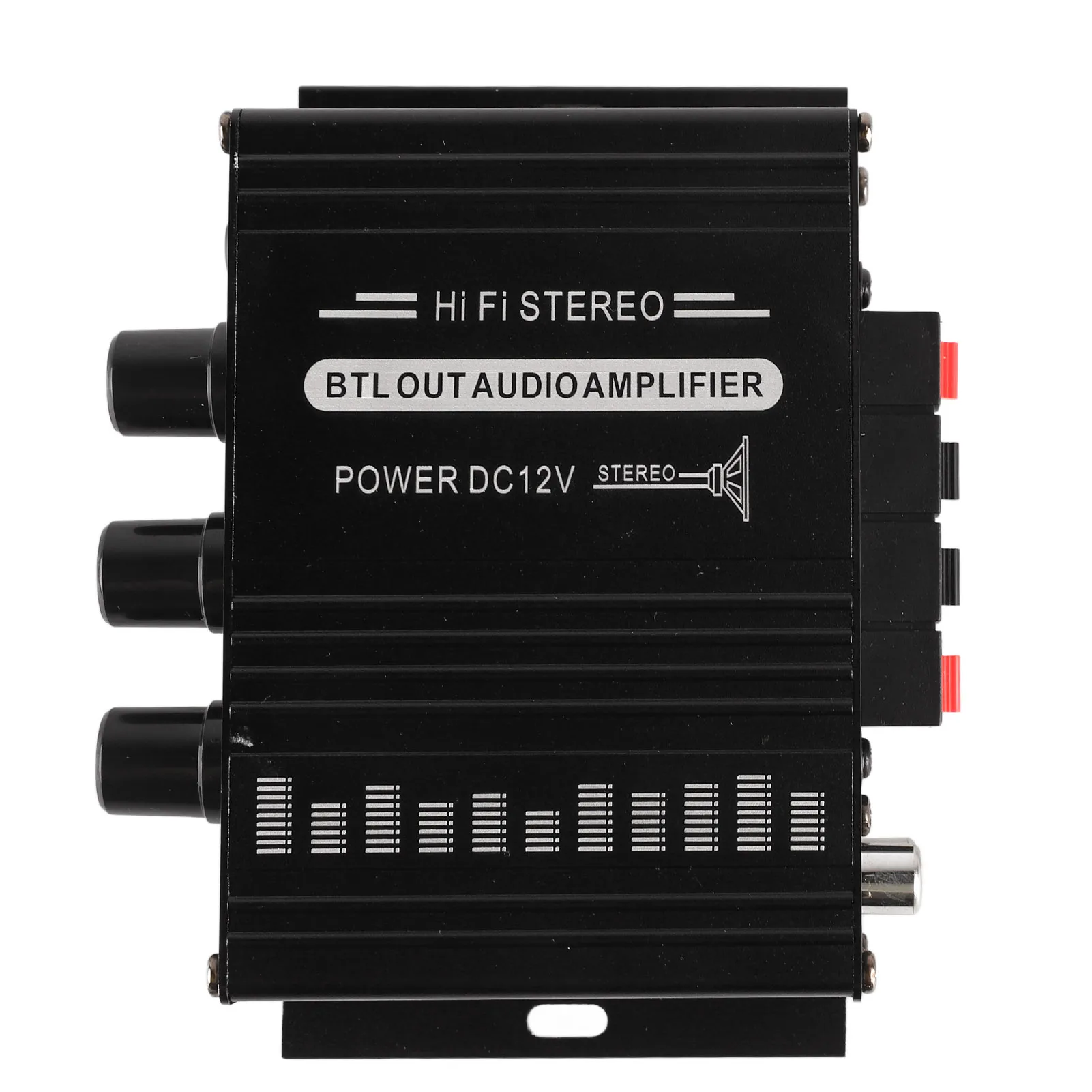 Stereo Amplifier Motorcycle Amplifier Stereo Amplifier 12V Portable Clear Sound Quality Mini Amplifier for Car Motorbike Home