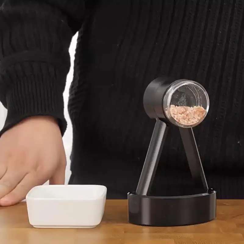 Manual Pepper Grinder Manual Pepper Grinder Salt Adjustable Pepper Mill Portable Seasoning Mill Refillable Kitchen Supplies For