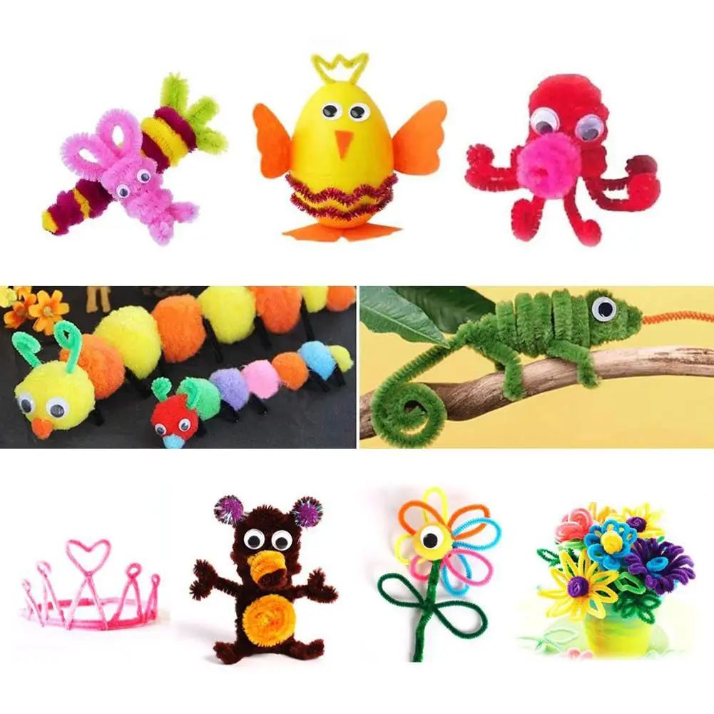 Vilten bal DIY Craft Kit voor kinderen Niet-giftig Educatief zintuiglijk speelgoed Voorschoolse kunst Ambachtelijk materiaal Hulpmiddel voor kleuterschool Speelspeelgoed