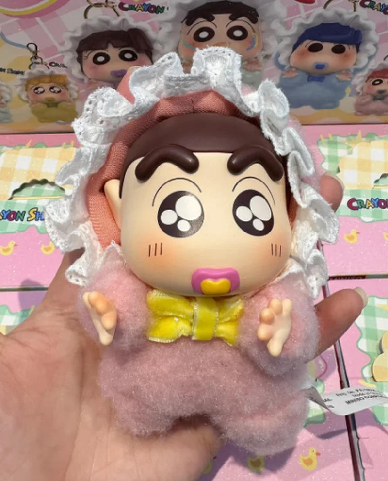 

New Arrival MINISO Crayon Shinchan Baby Series Vinyl Blind Box Cute Pendants Trendy Collectible Toys And Hobbies