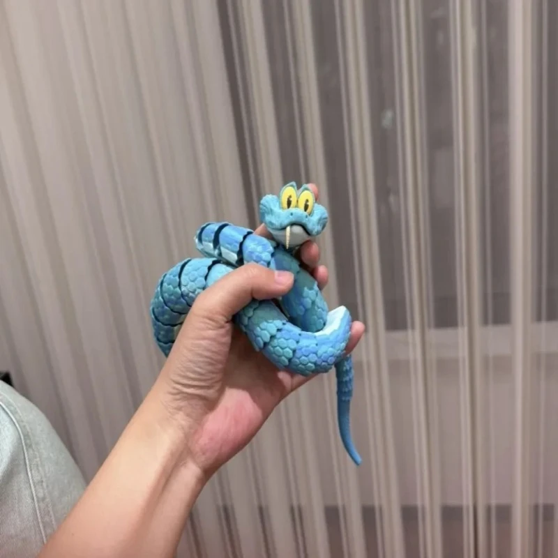 60cm Crazy Animals 3D Snake Figurine Model Hand-Painted Miniature with Flexible Joints Gary Snake