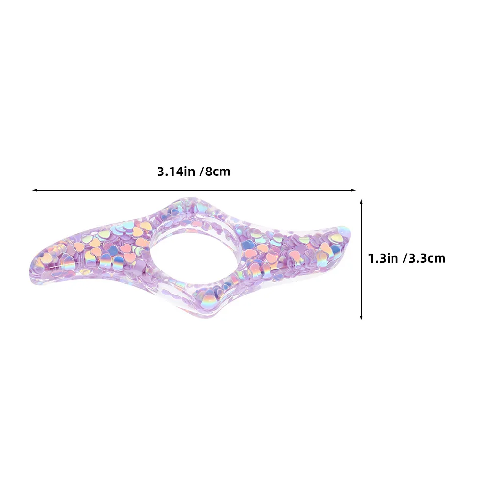 4 szt. Podpórki do książek, uchwyty na palce do czytania, wytrzymałe żywiczne podpórki na palce, wygodne akcesoria do czytania, wielofunkcyjne rozciągacze stron