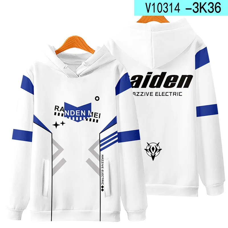 New Anime Honkai Impact 3 Cosplay Costume Kiana Kaslana Raiden Mei Theresa Apocalypse Yae Sakura Fu Hua Unisex Casual 3D Hoodies