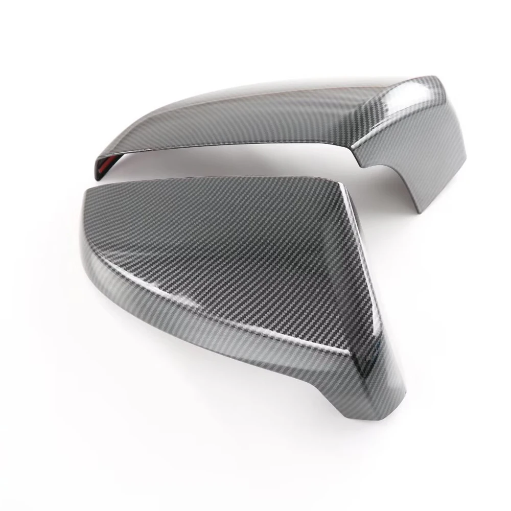 

Car Rearview Mirror Cover Trim For Isuzu MUX MU-X 2023 2024 2025 2026 Accssories Auto External Modification Protection Stickers