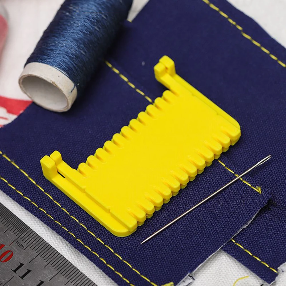 1-2 Stück Verstellbarer Stichabstandhalter Nähkantenführung Gefaltete Rollkantenführung Clip-on-Kanten-Nähwerkzeuge DIY-Handwerk Kleidungsreparatur – Detail 12