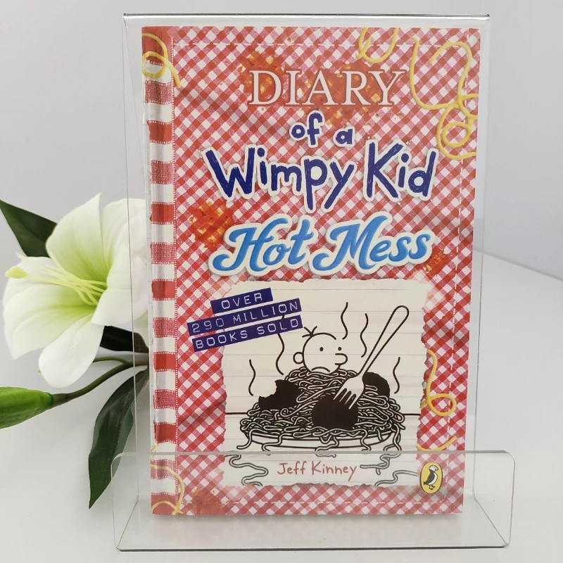 

Diary of a Wimpy Kid 19: Hot Mess (American Paperback)/Jeff Kinney English Books Libros Livros Children's Comics, Popular Novels