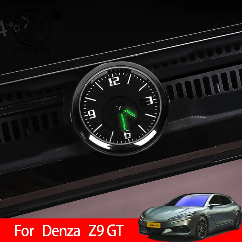 

For Denza Z9GT 2025 2026 Car Clock Central Control Air conditioning outlet cover Quartz watch Interior luxury Accessories