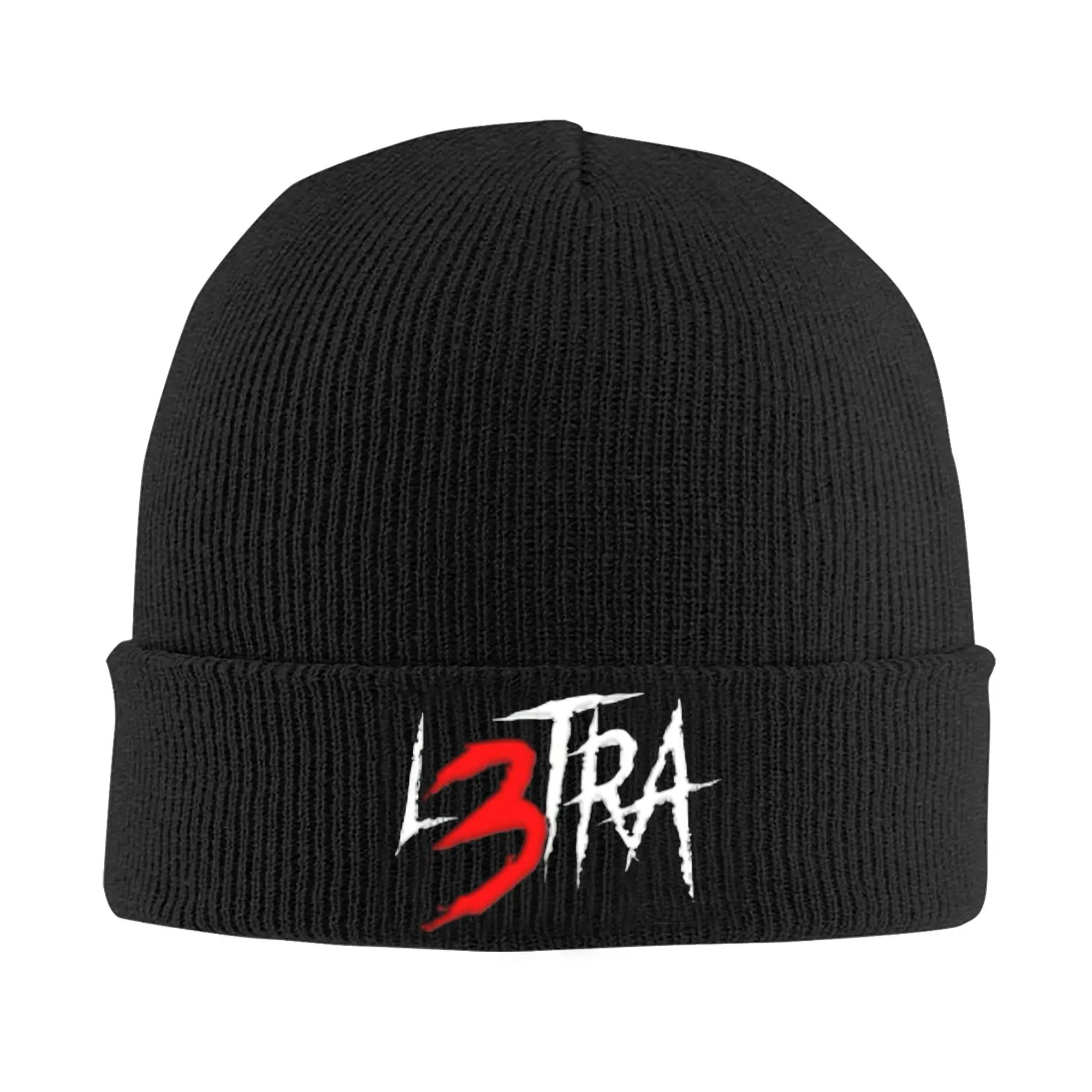

Unisex Slouchy Beanie L3tra Album Logo Luar La L Merch Warm Winter Knitted Caps Bonnet Knit Hat