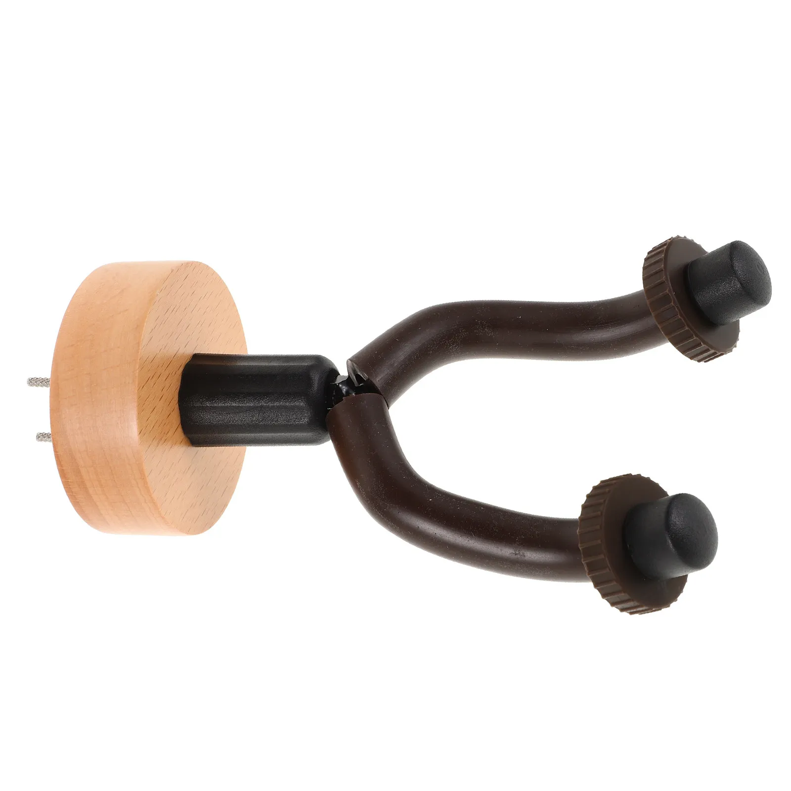Wooden Guitar Wall Mount No Drill Holder Space Saving Hook for Folk Acoustic Electric Guitar Stand Ukulele Wall Mount - view 6
