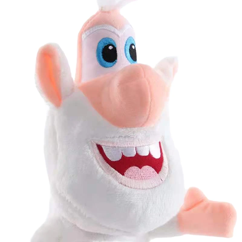 20-38cm russo pequeno porco branco brinquedos de pelúcia anime bonito animal de pelúcia brinquedos booba buba boneca de pelúcia crianças aniversário presente de natal