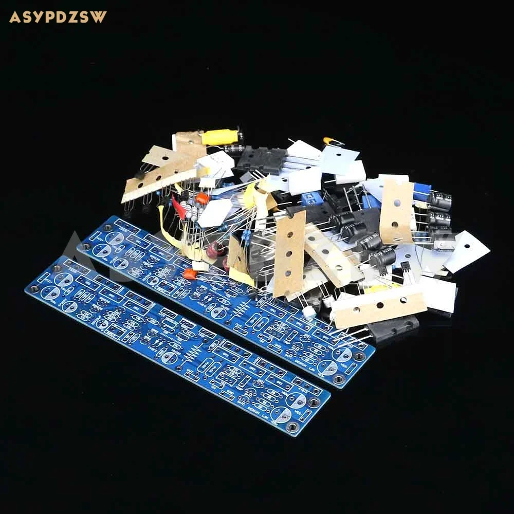 2 CH L10 Single differential Single-ended A1943 C5200 เครื่องขยายเสียง DIY ชุด/บอร์ด