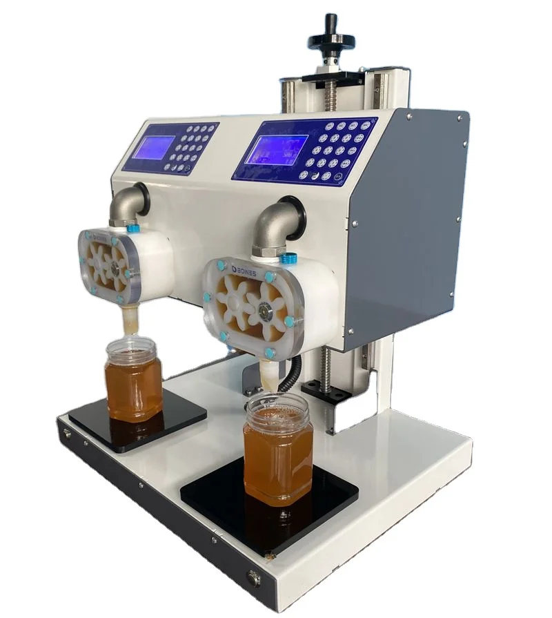 2023 New Product Beekeeping Equipment Two Heads Honey Filling Machine Bottle Filling Machine