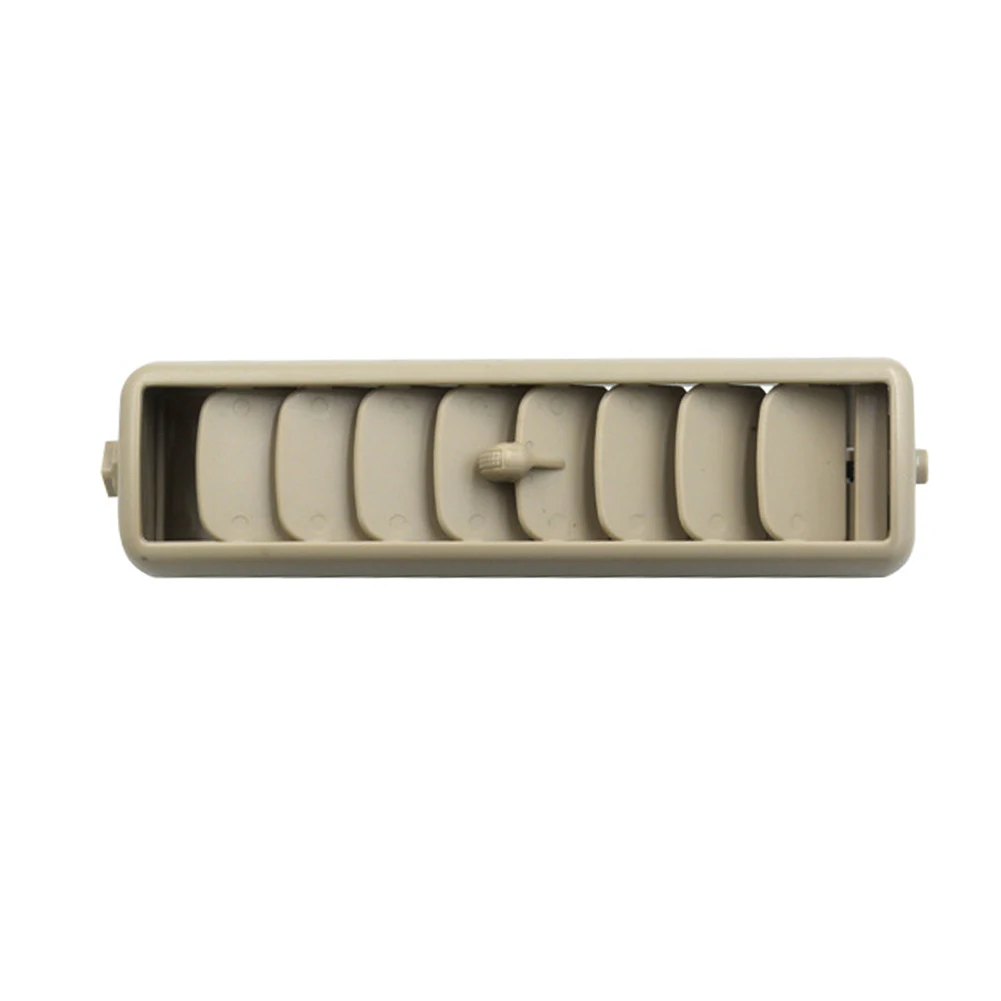 Air Vent Cover AC Vent Grille Cover Non-deforming Easy Installation Snap-fit Installation Grey Car Interior Upgrade